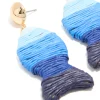 2683-blue-raffia-fish-stud-drop-earrings-4.webp Blue Raffia Fish Stud Drop Earrings