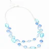 2684-blue-rectangle-diamante-stone-silver-layered-necklace-2.webp Blue Rectangle Diamante Stone Silver Layered Necklace
