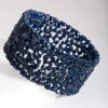 Blue Stone Embellished Stretch Bangle