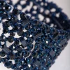 Blue Stone Embellished Stretch Bangle