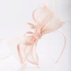 Blush Bow & Swirl Alice Band