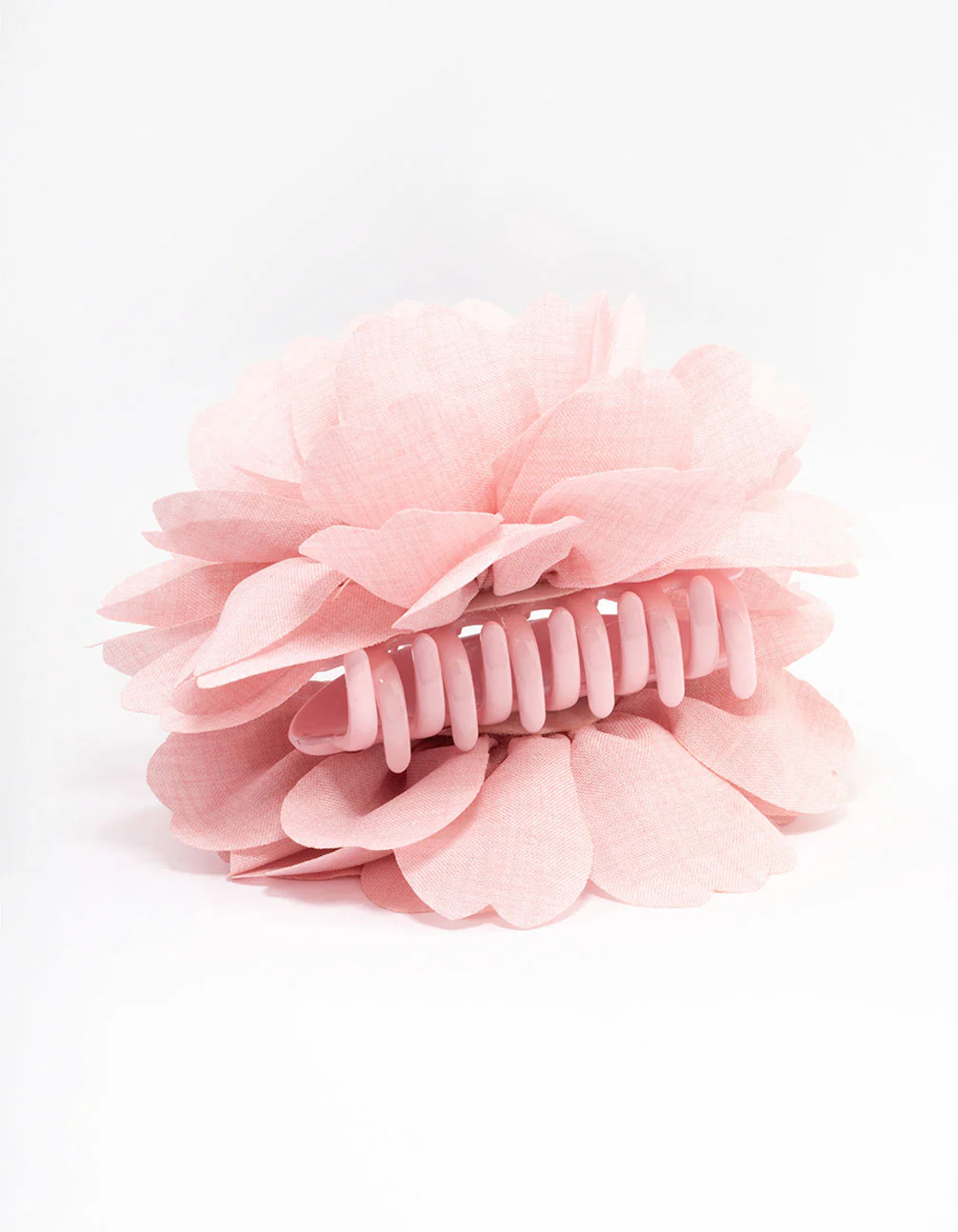 2712-blush-fabric-large-rose-hair-claw-2.webp Blush Fabric Large Rose Hair Claw
