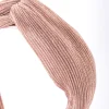 Blush Fabric Metallic Twist Headband