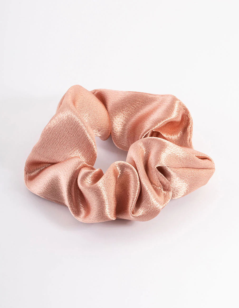 2716-blush-fabric-satin-scrunchie-1.webp Blush Fabric Satin Scrunchie