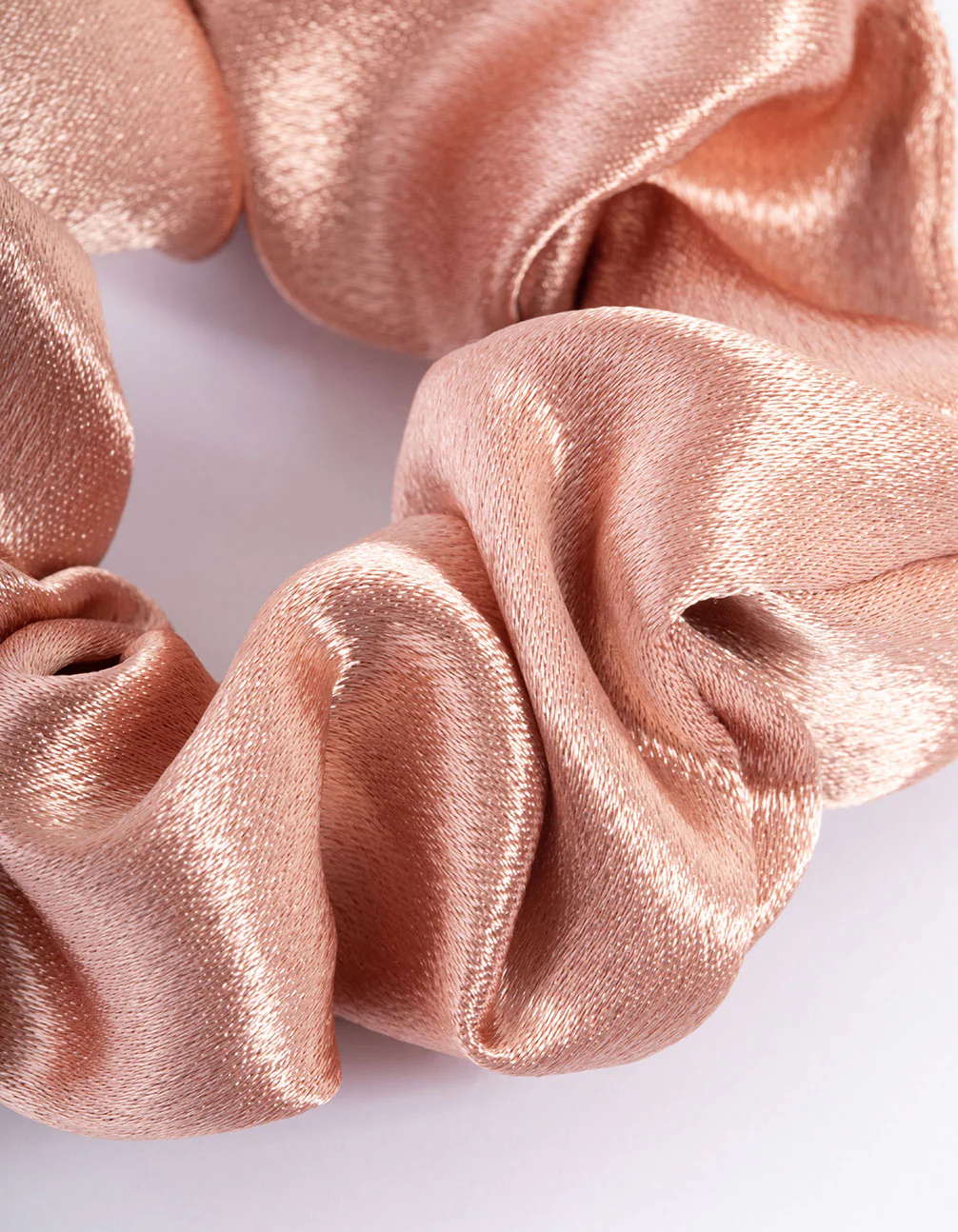 2716-blush-fabric-satin-scrunchie-2.webp Blush Fabric Satin Scrunchie