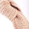 Blush Fabric Woven Knot Headband