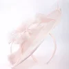Blush Floral Boater Alice Band