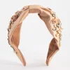 Blush Hand Beaded Alice Band