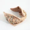 Blush Hand Beaded Alice Band