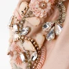 Blush Hand Beaded Alice Band