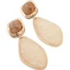 273-gold-organic-stone-diamond-shaped-drop-earrings-1.webp Gold Organic Stone Diamond-Shaped Drop Earrings