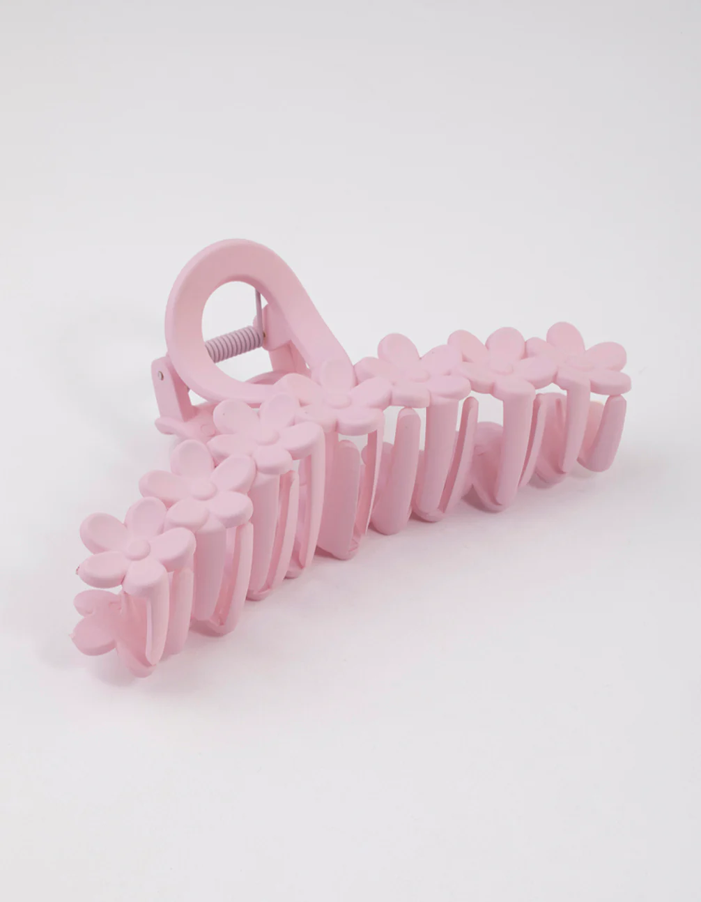 Blush Multi Flower Claw Clip