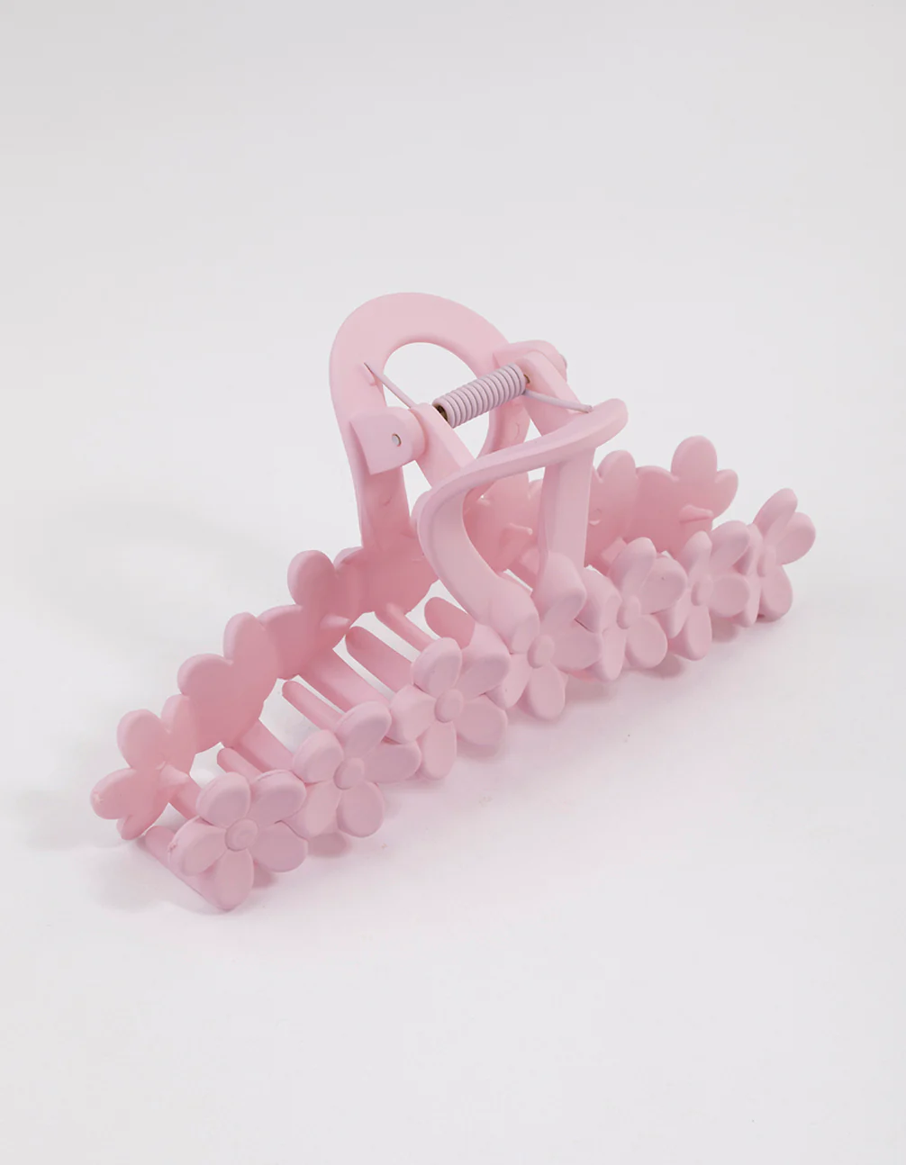 Blush Multi Flower Claw Clip
