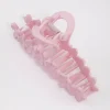 Blush Multi Flower Claw Clip