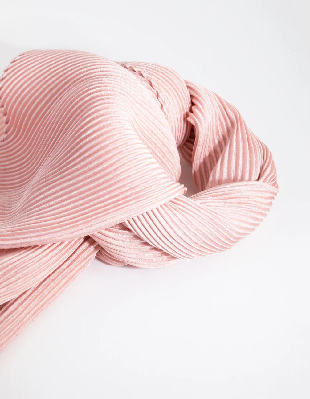2739-blush-pleated-bandana-hair-scarf-2.webp Blush Pleated Bandana Hair Scarf