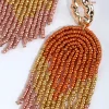 2749-bronze-beaded-waterfall-drop-earrings-3.webp Bronze Beaded Waterfall Drop Earrings
