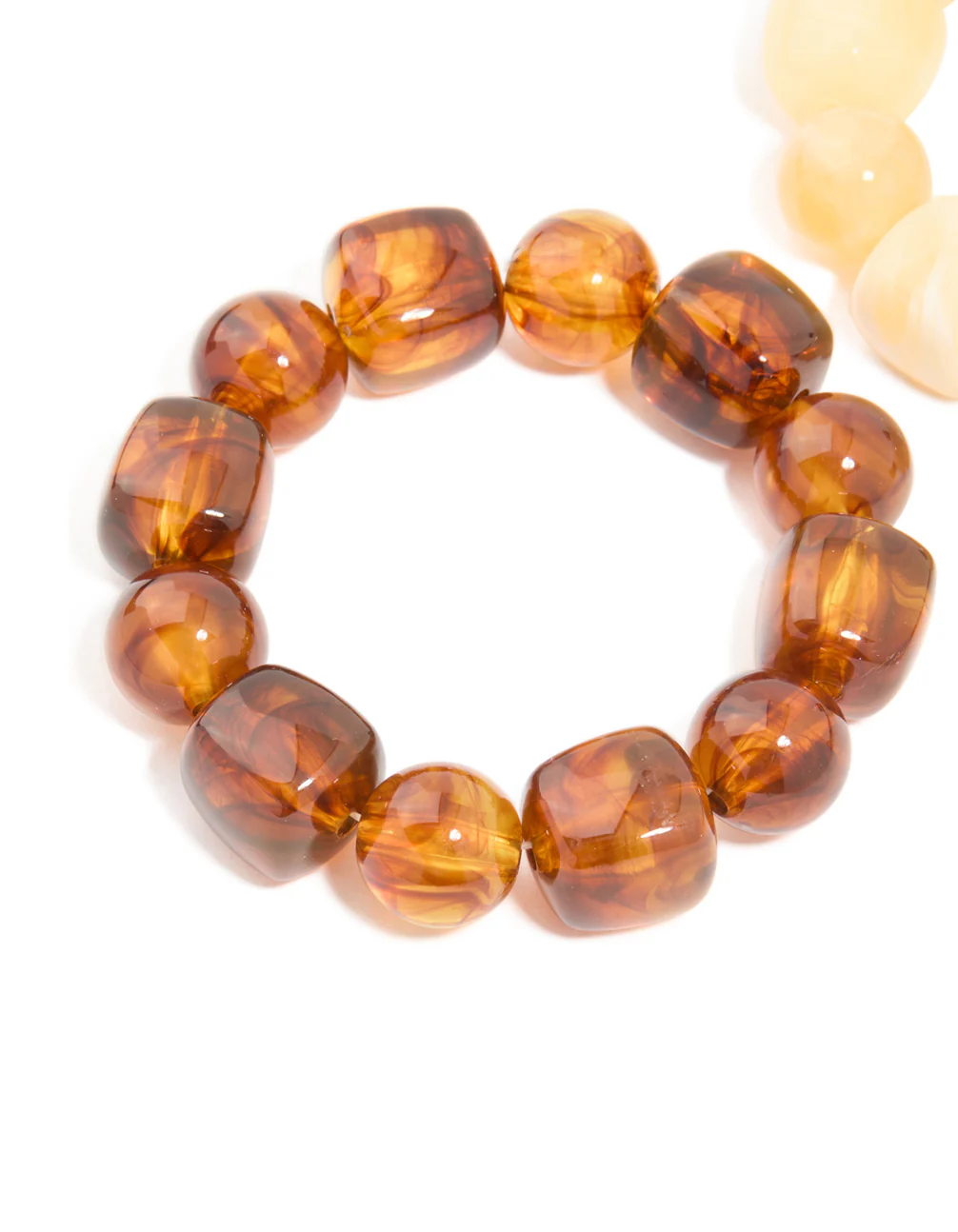 2754-brown-white-acrylic-beaded-stretch-bracelets-2-pack-4.webp Brown & White Acrylic Beaded Stretch Bracelets 2-Pack