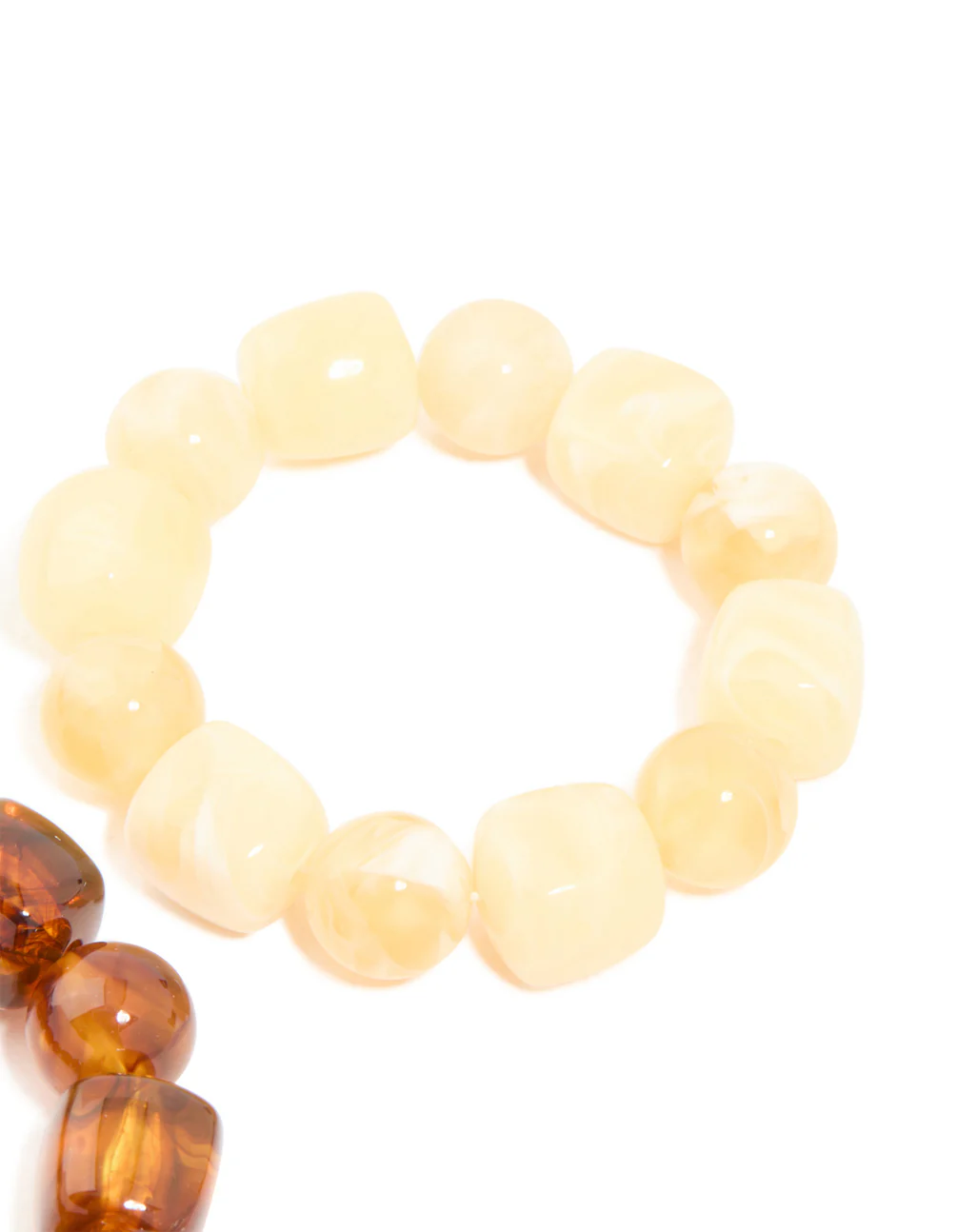 2754-brown-white-acrylic-beaded-stretch-bracelets-2-pack-5.webp Brown & White Acrylic Beaded Stretch Bracelets 2-Pack