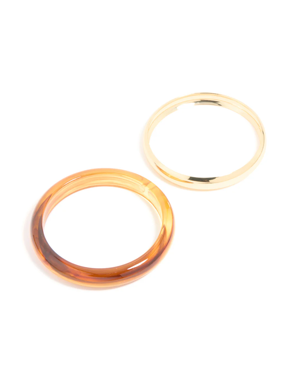 2756-brown-acrylic-gold-bangles-2-pack-1.webp Brown Acrylic & Gold Bangles 2-Pack