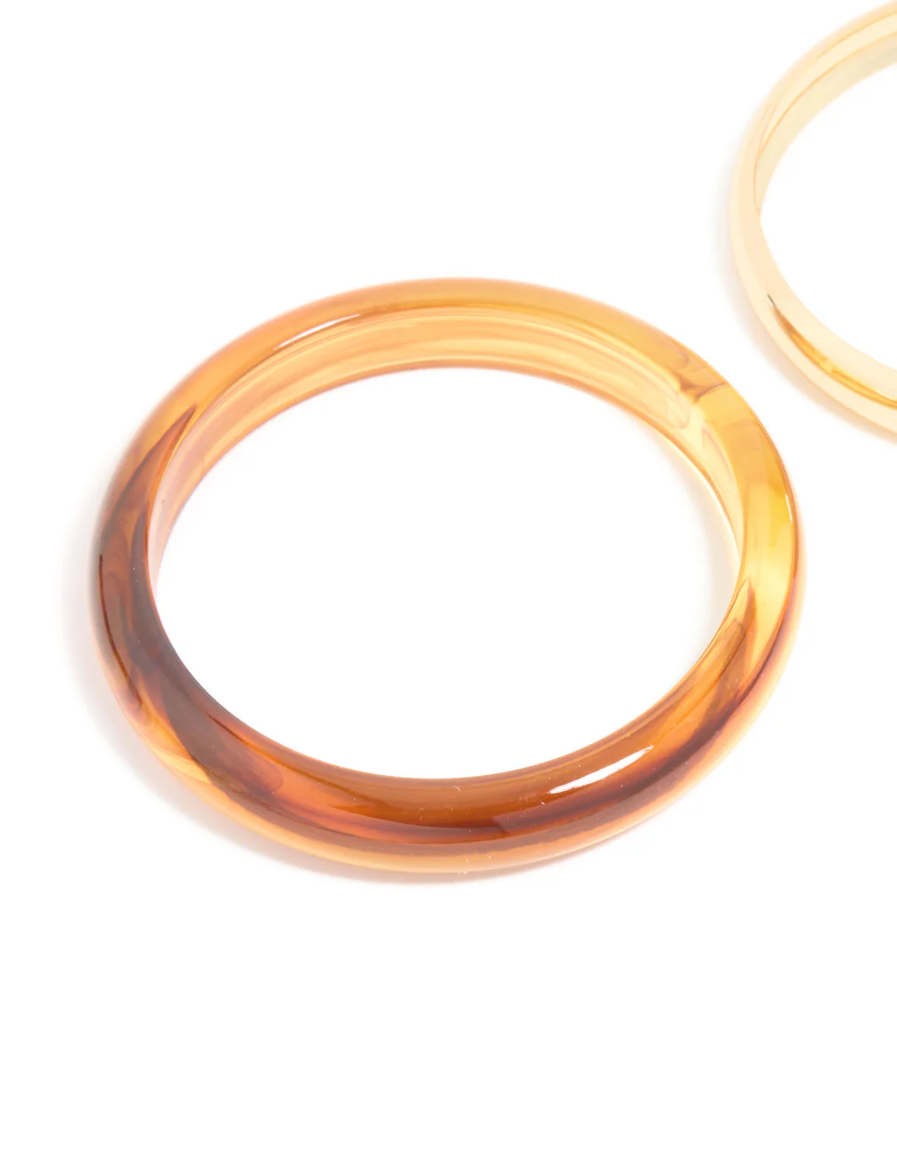 2756-brown-acrylic-gold-bangles-2-pack-2.webp Brown Acrylic & Gold Bangles 2-Pack
