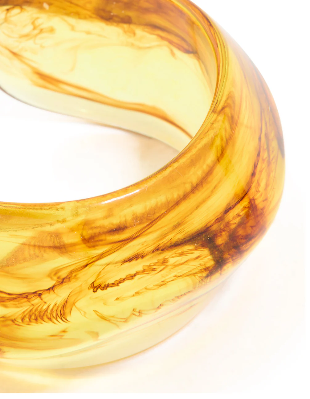 2764-brown-acrylic-marbled-orb-bangle-4.webp Brown Acrylic Marbled Orb Bangle