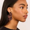 2770-brown-coated-metal-flower-petal-drop-earrings-3.webp Brown Coated Metal Flower Petal Drop Earrings