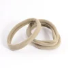 Brown Fabric Hair Tie Pack