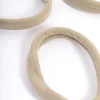 Brown Fabric Hair Tie Pack