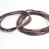 Brown Fabric Hair Tie Pack