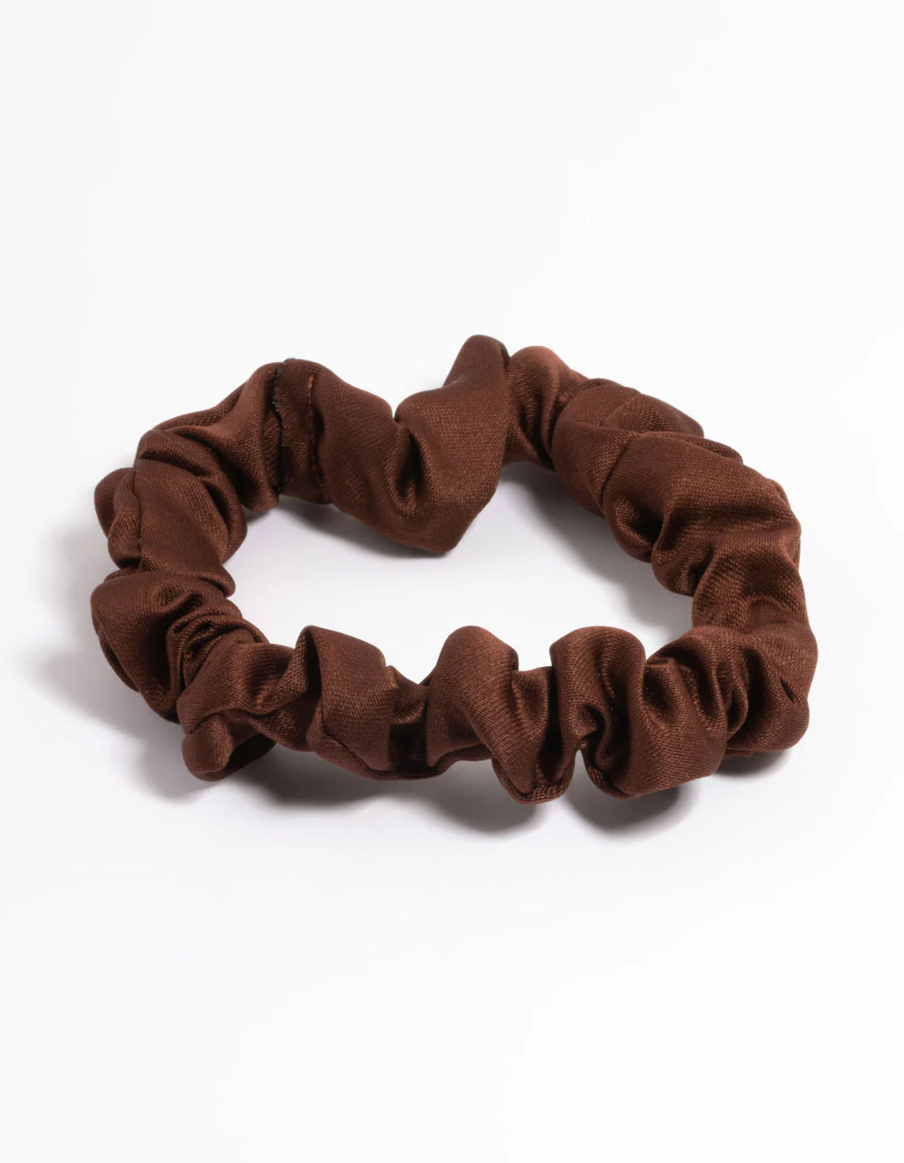 2781-brown-fabric-narrow-scrunchie-1.webp Brown Fabric Narrow Scrunchie