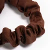 2781-brown-fabric-narrow-scrunchie-2.webp Brown Fabric Narrow Scrunchie