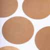 Brown Fabric Round Nipple Covers Pack