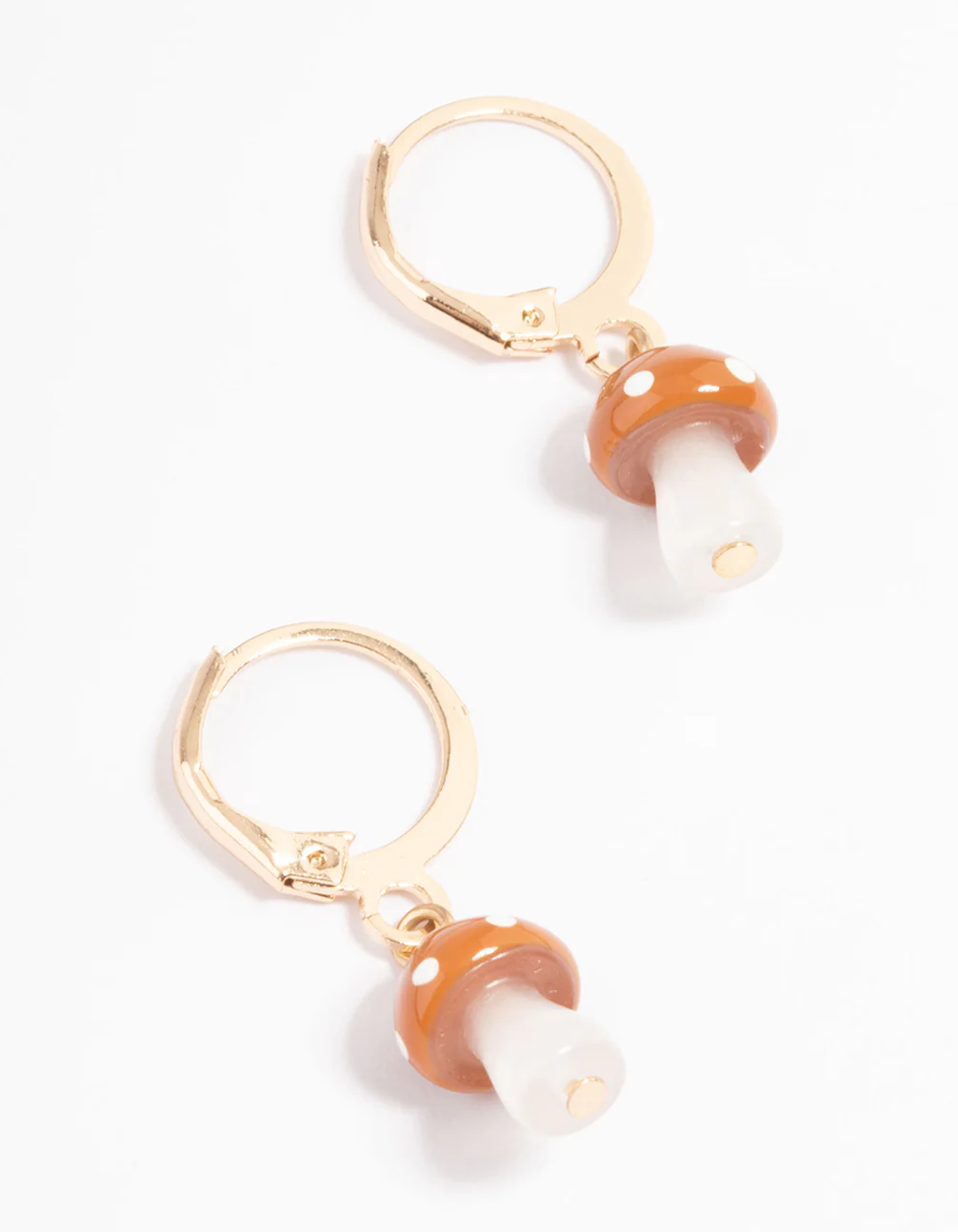 2793-brown-mini-mushroom-huggie-earrings-1.webp Brown Mini Mushroom Huggie Earrings