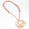 Brown Pendant Necklace