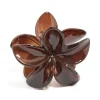 Brown Solid Claw Clip
