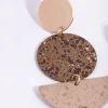 2809-brushed-gold-decorated-geometric-drop-earrings-3.webp Brushed Gold Decorated Geometric Drop Earrings