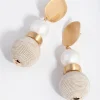 2811-brushed-gold-thread-wrapped-ball-drop-earrings-1.webp Brushed Gold Thread Wrapped Ball Drop Earrings