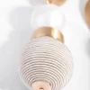 2811-brushed-gold-thread-wrapped-ball-drop-earrings-3.webp Brushed Gold Thread Wrapped Ball Drop Earrings