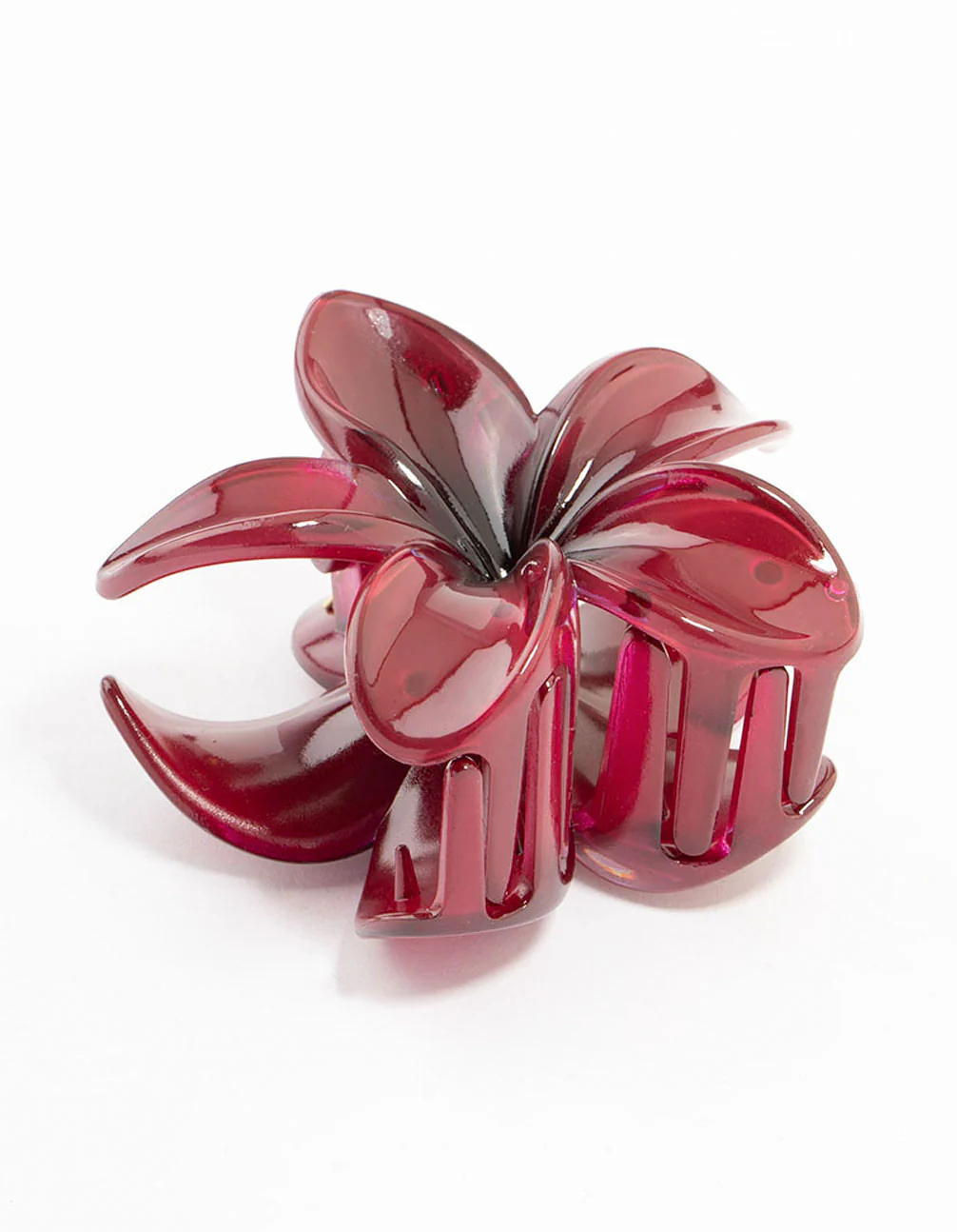 2815-burgunday-frangipani-hair-claw-clip-2.webp Burgunday Frangipani Hair Claw Clip