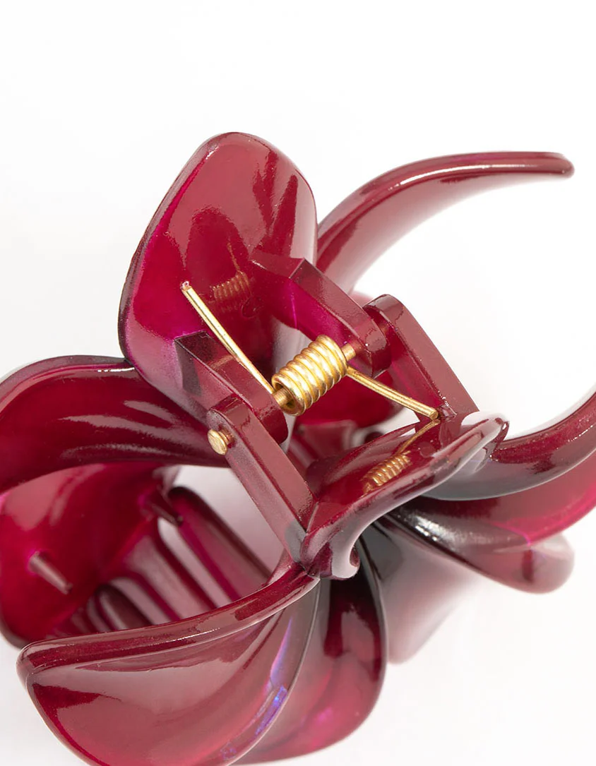 2815-burgunday-frangipani-hair-claw-clip-3.webp Burgunday Frangipani Hair Claw Clip