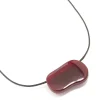 2816-burgundy-acrylic-large-pebble-cord-pendant-necklace-1.webp Burgundy Acrylic Large Pebble Cord Pendant Necklace