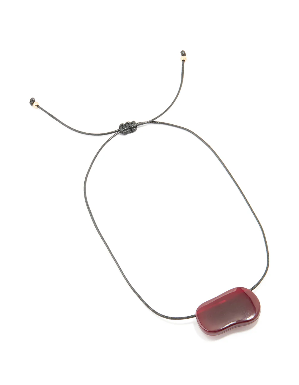 2816-burgundy-acrylic-large-pebble-cord-pendant-necklace-2.webp Burgundy Acrylic Large Pebble Cord Pendant Necklace