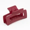Burgundy Small Claw Clip