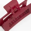 Burgundy Small Claw Clip