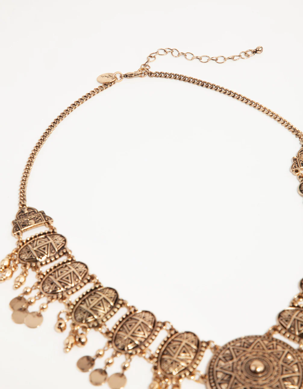 2826-burnished-gold-boho-bead-drop-necklace-3.webp Burnished Gold Boho Bead Drop Necklace