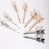 Butterfly Mixed Metal Hair Pin 4-Pack