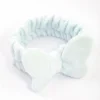 Butterfly Pastel Blue Fluffy Headband