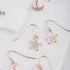 Celestial Rose Gold Earring 9-Pack