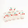 Cherry Rectangle Claw Clip