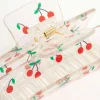 Cherry Rectangle Claw Clip